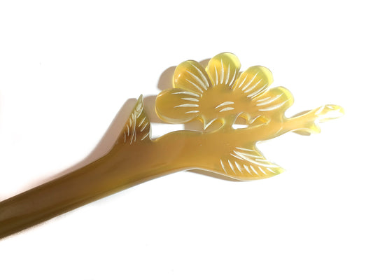 Peach Blossom Hairstick