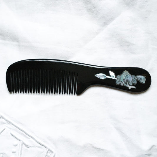 Boudoir Horn and Shell Comb